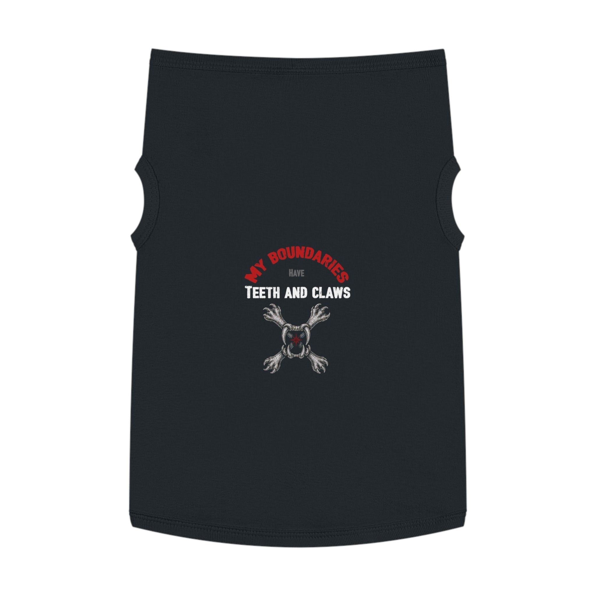 “Boundaries” Pet Tank Top