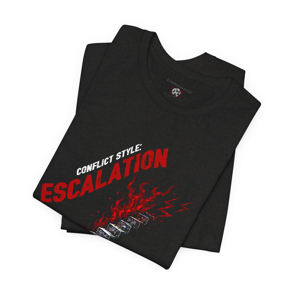 “Escalation” Unisex Jersey Short Sleeve Tee