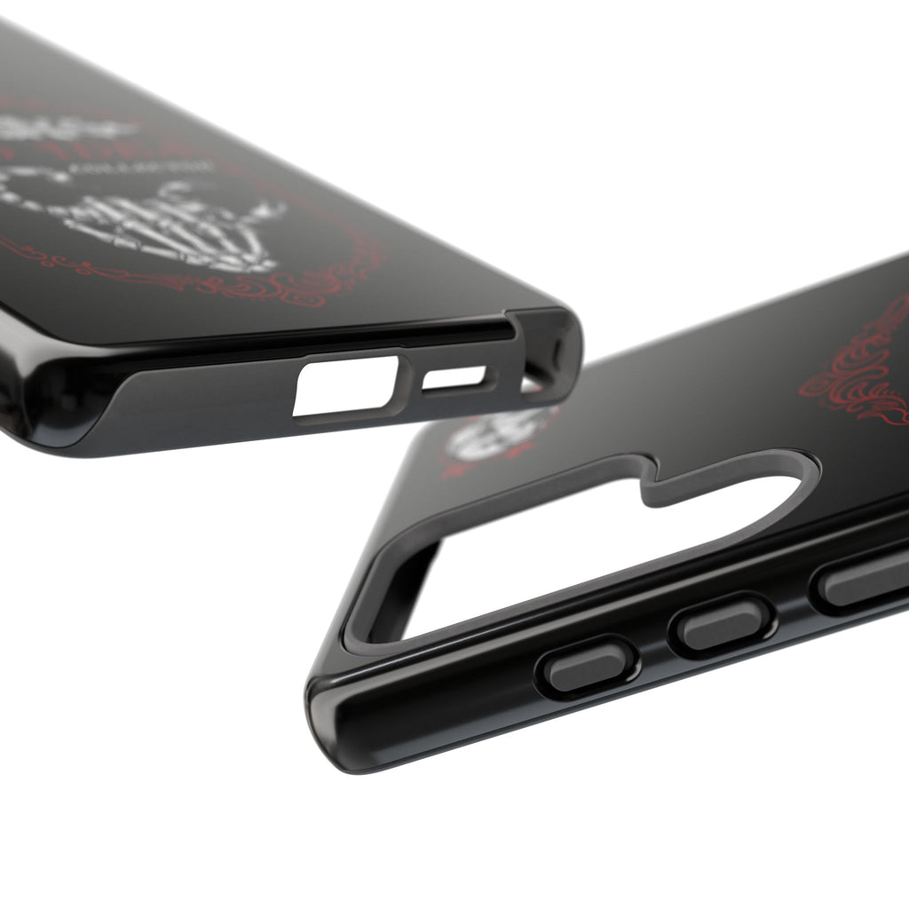 Phone Case — "Bad Idea Collector" Skeleton Heart Protective Case