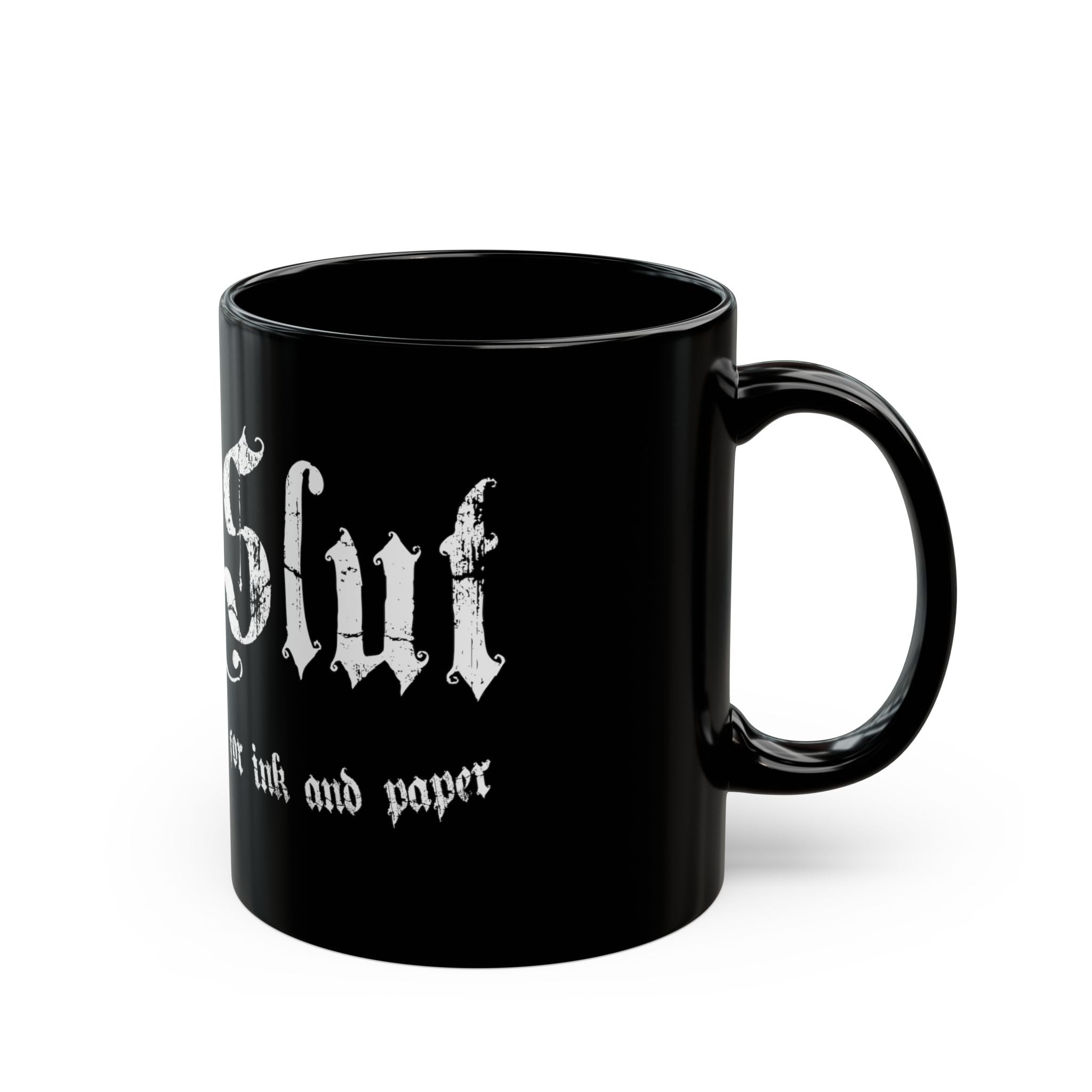'Art Slut' Black Coffee Mug – (11oz/15oz)
