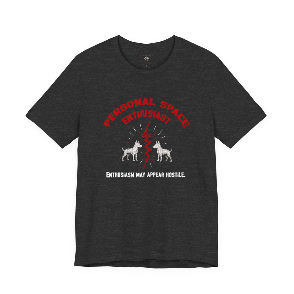 “Personal Space” Unisex Jersey Short Sleeve Tee