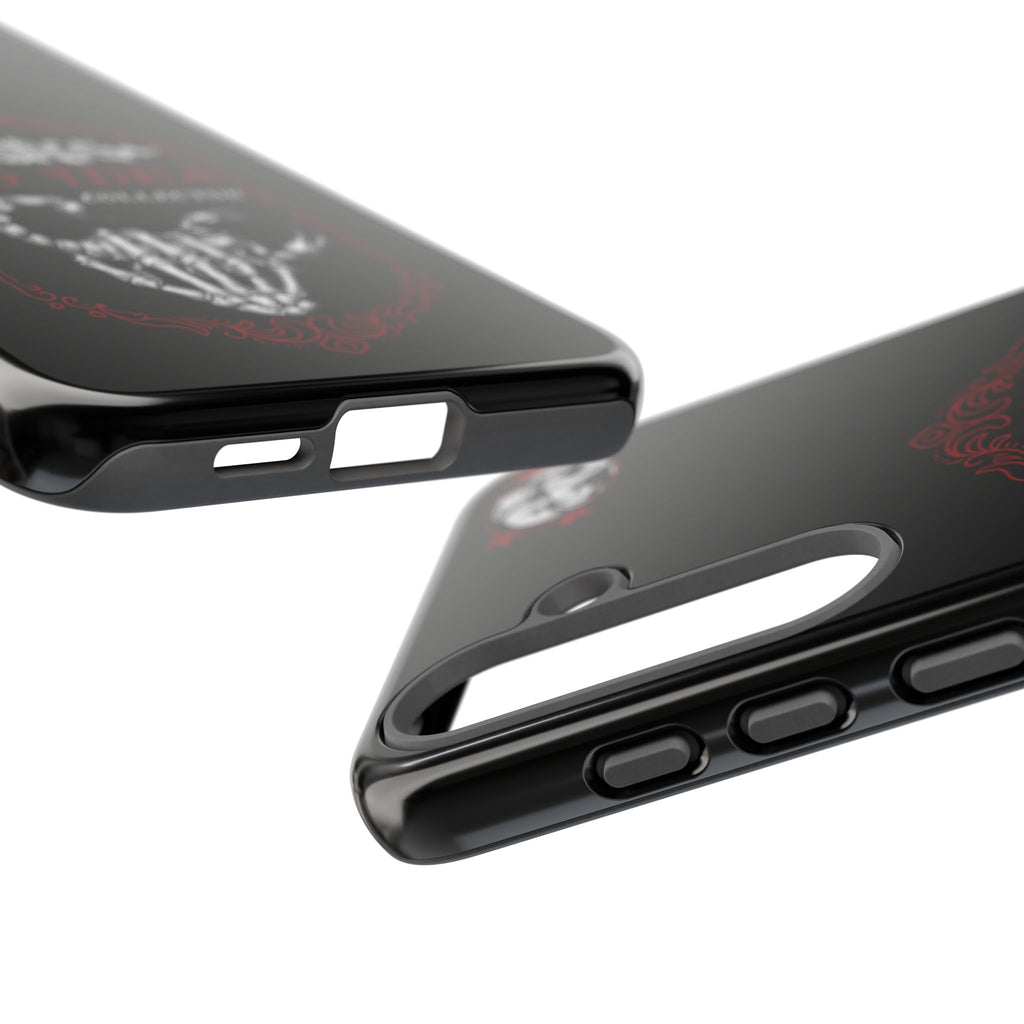 Phone Case — "Bad Idea Collector" Skeleton Heart Protective Case