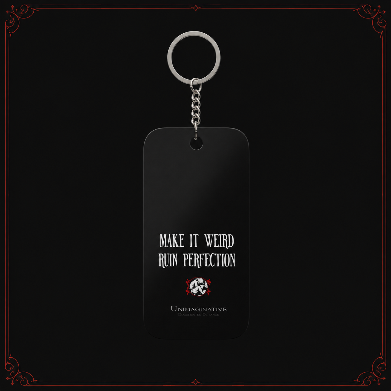 Object Romantic Keychain Charm