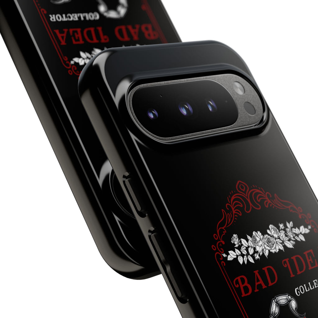 Phone Case — "Bad Idea Collector" Skeleton Heart Protective Case