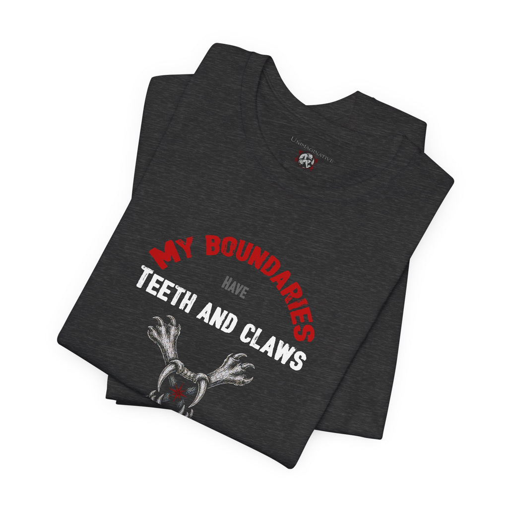 “Boundaries” Unisex Jersey Short Sleeve Tee