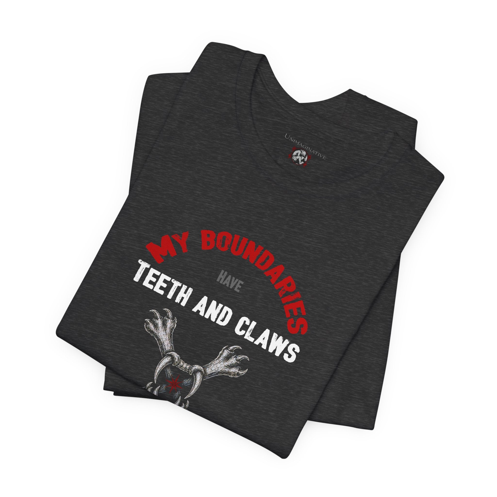 “Boundaries” Unisex Jersey Short Sleeve Tee