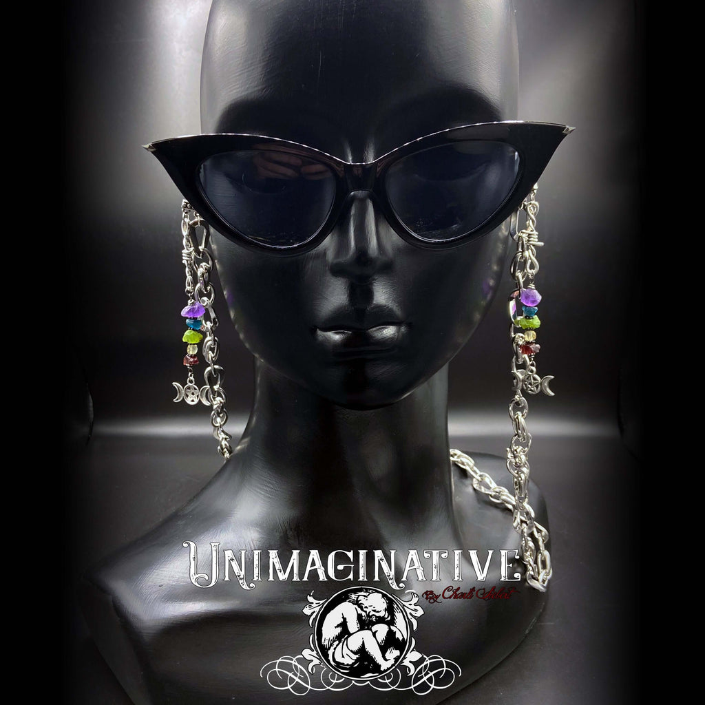 Chaîne de lunettes Queer Witch