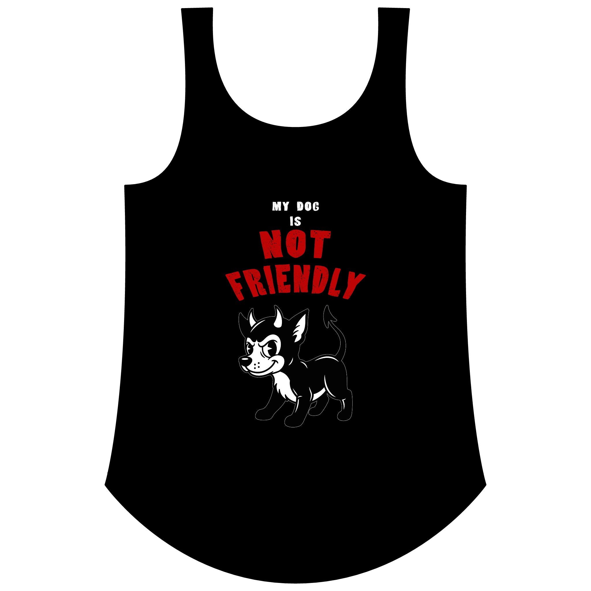 “Not Friendly” Women's Festival Tank