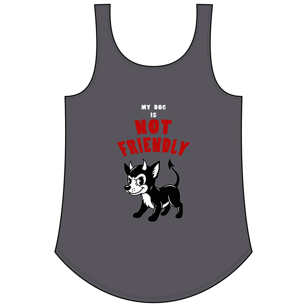 “Not Friendly” Women's Festival Tank