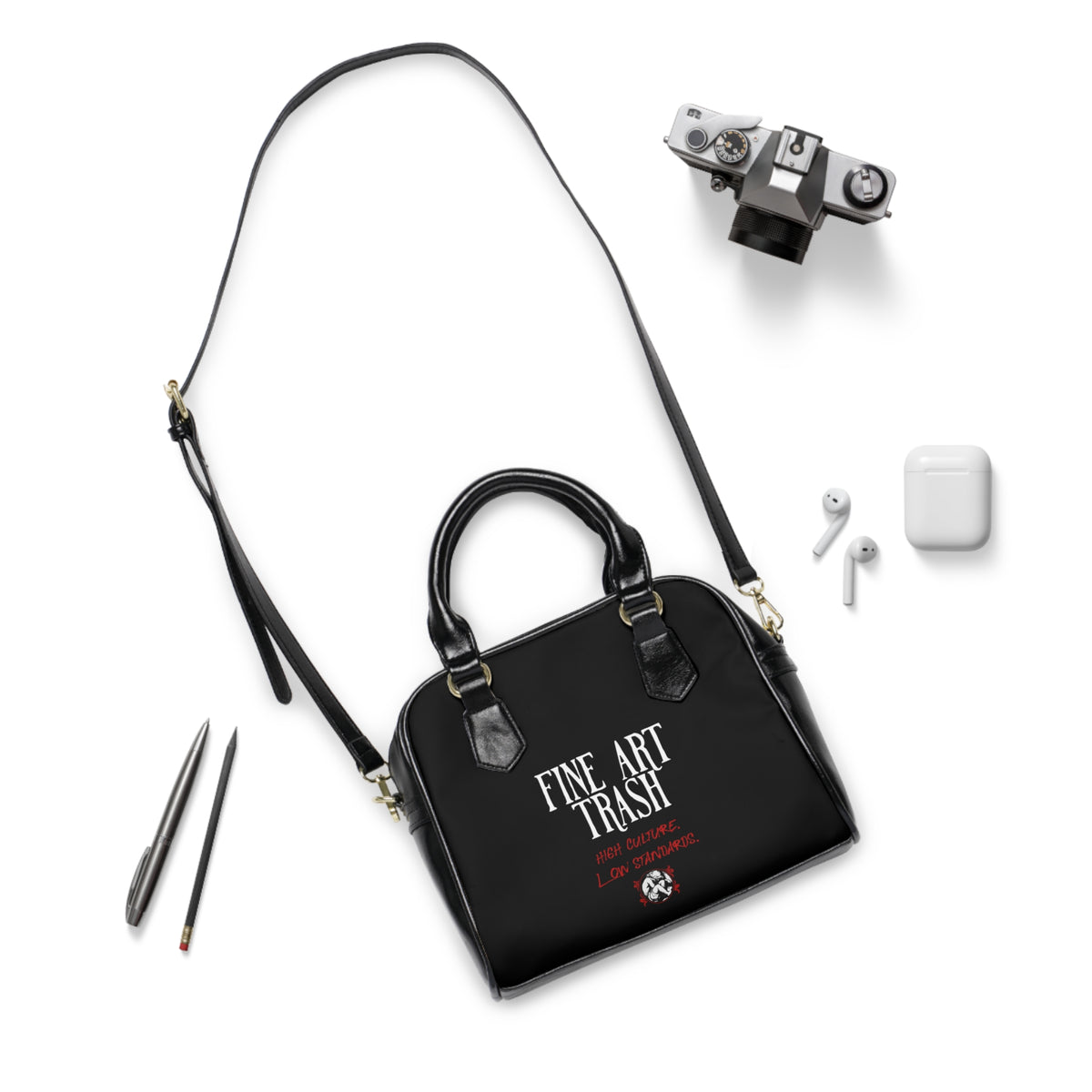 Fine Art Trash shoulder handbag from Unimaginative