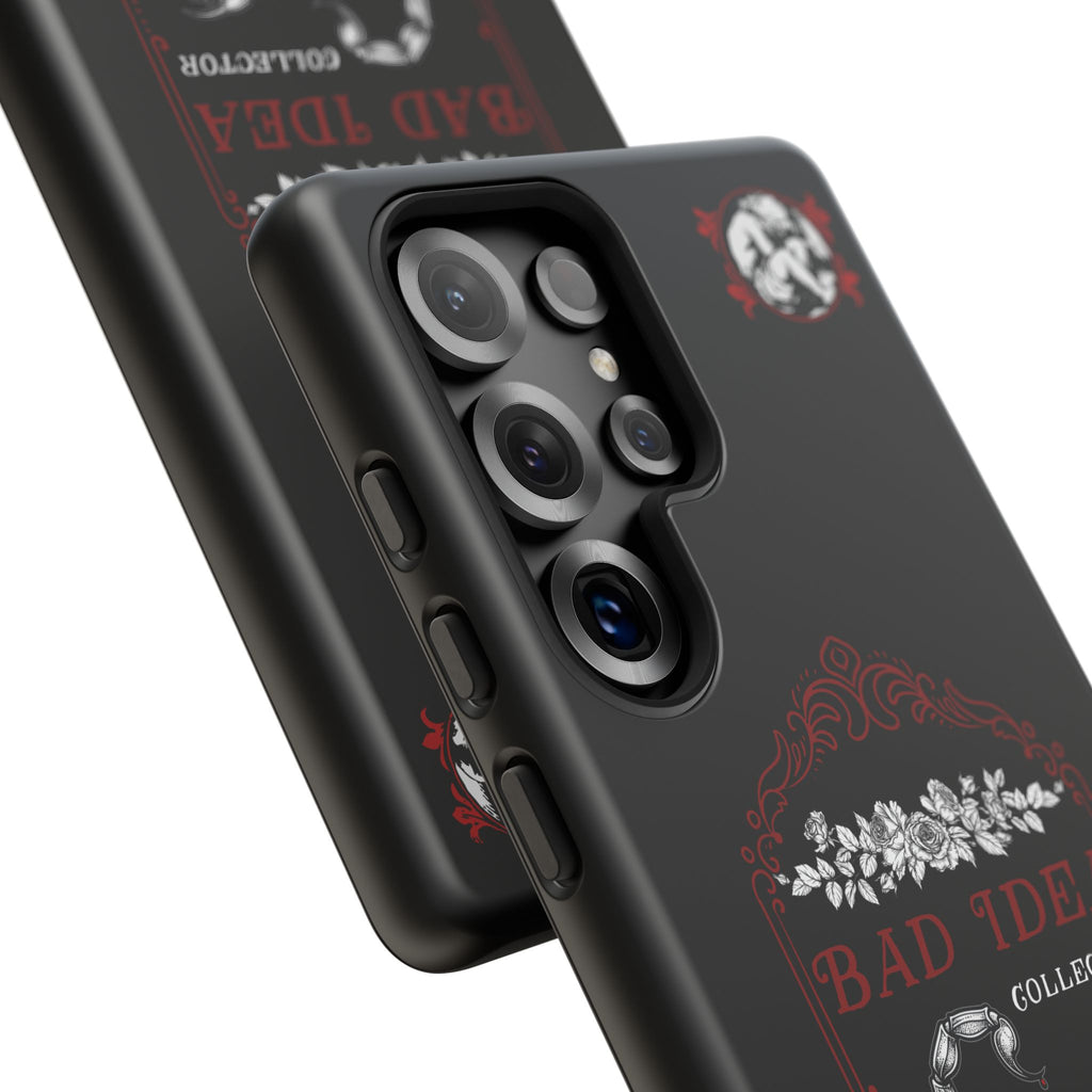 Phone Case — "Bad Idea Collector" Skeleton Heart Protective Case