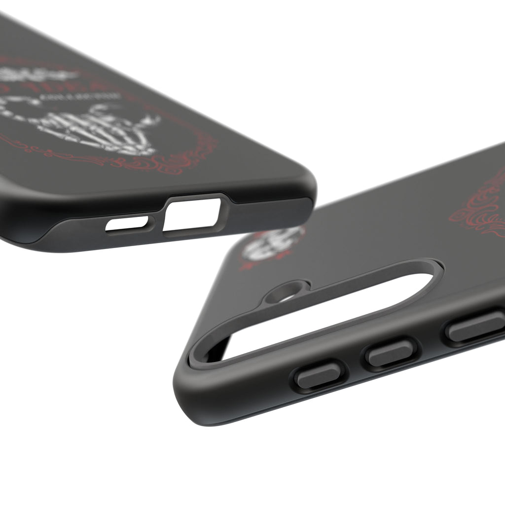 Phone Case — "Bad Idea Collector" Skeleton Heart Protective Case