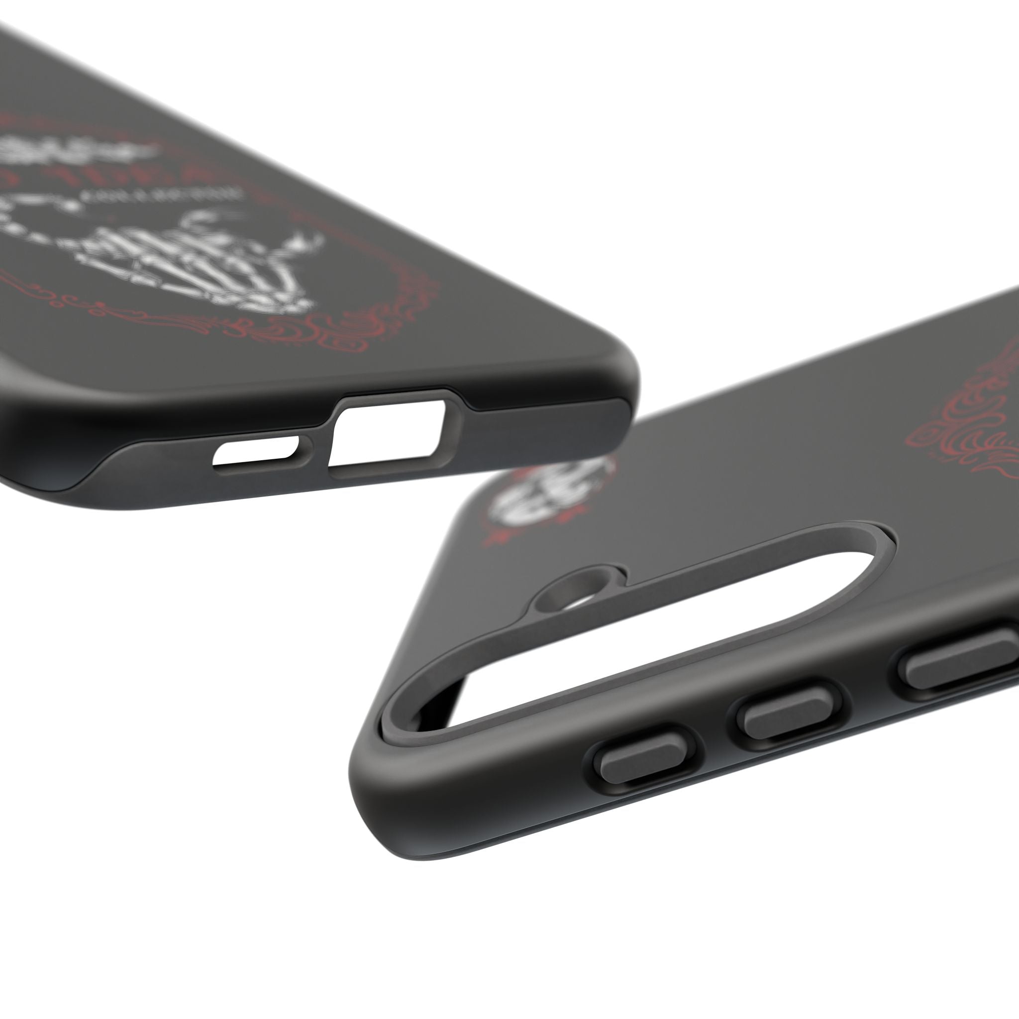 Phone Case — "Bad Idea Collector" Skeleton Heart Protective Case