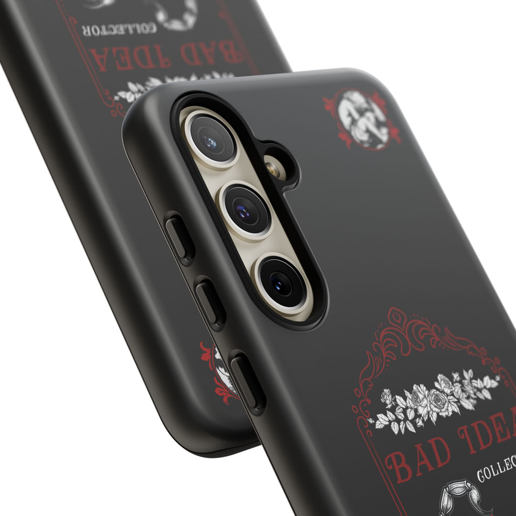 Phone Case — "Bad Idea Collector" Skeleton Heart Protective Case
