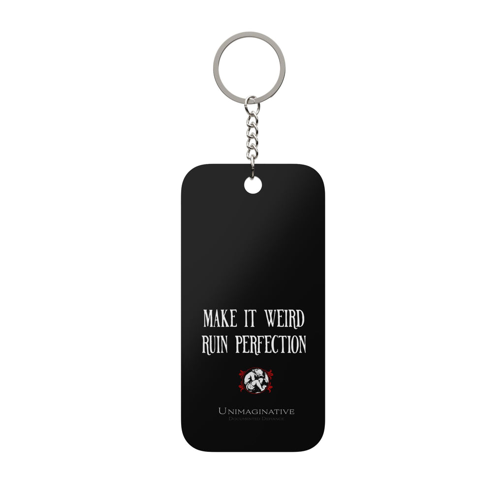 Art Slut acrylic keychain charm from Unimaginative