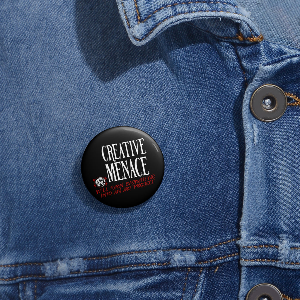 Creative Menace Custom Pin Buttons