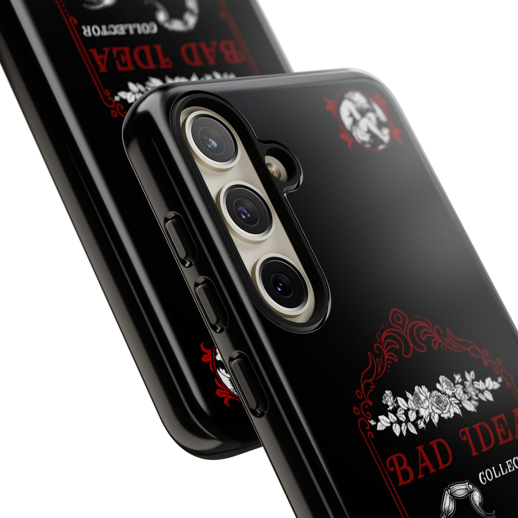 Phone Case — "Bad Idea Collector" Skeleton Heart Protective Case