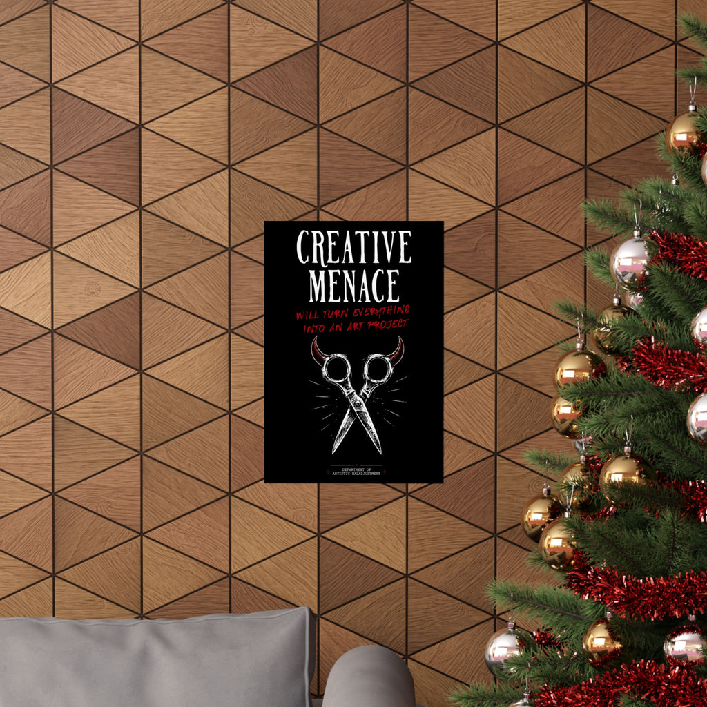 Creative Menace 13×19 matte poster from Unimaginative