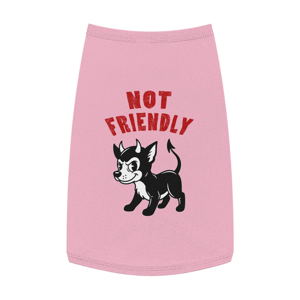 Pet Tank Top “Not Friendly”