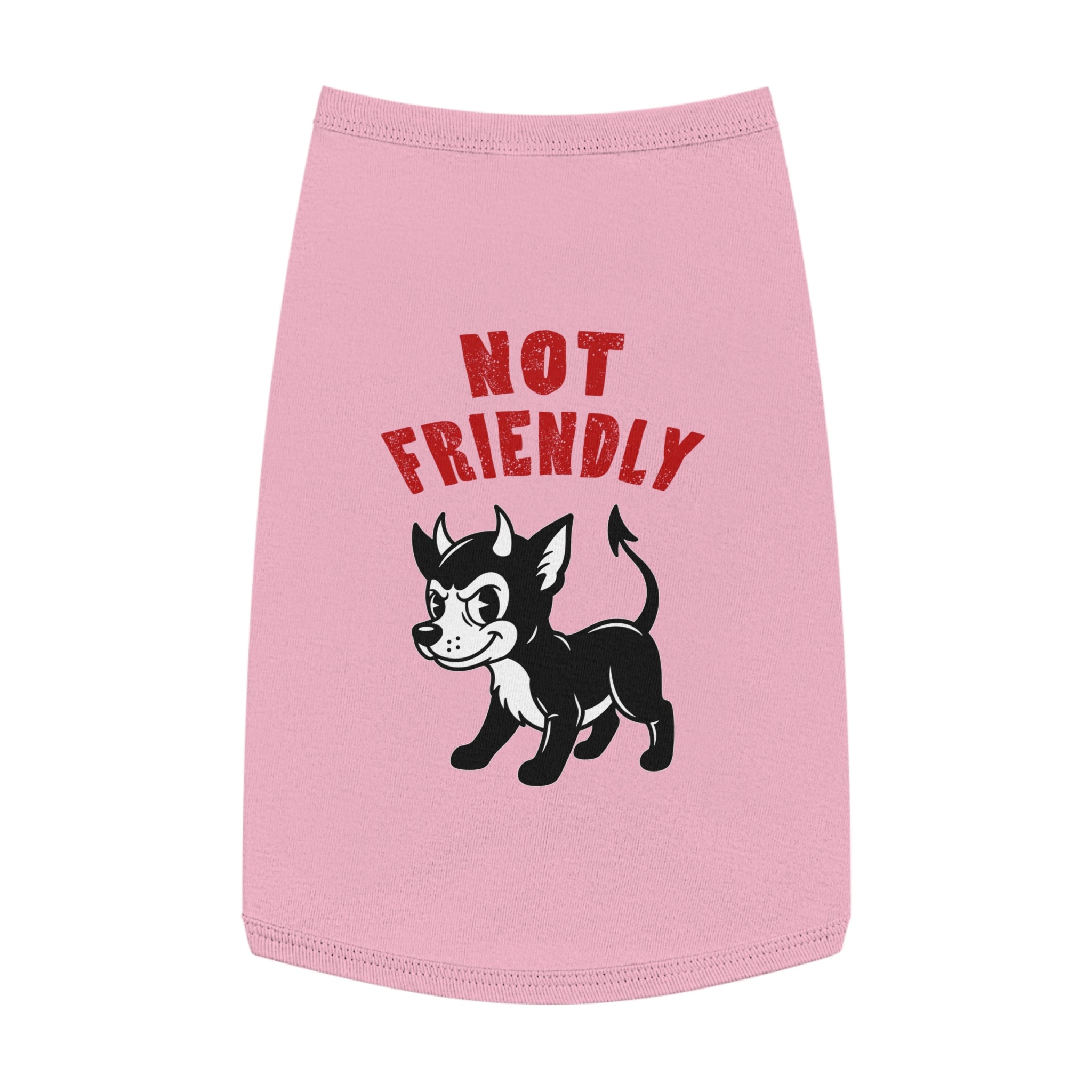 Pet Tank Top “Not Friendly”