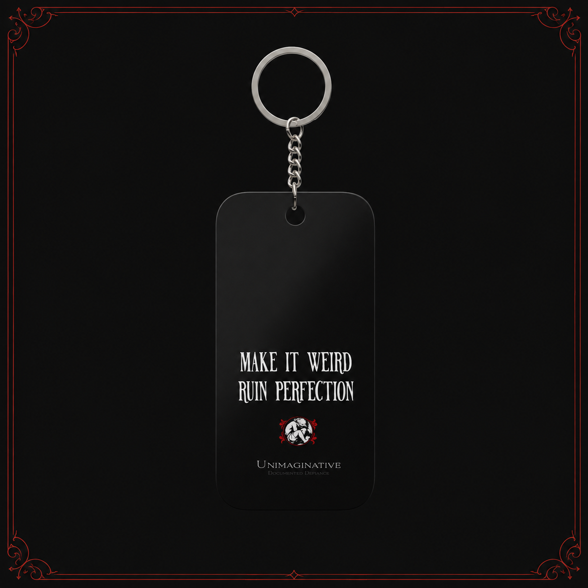 Art Slut Keychain Charm