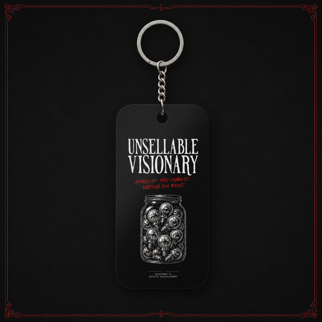 Unsellable Visionary Keychain Charm