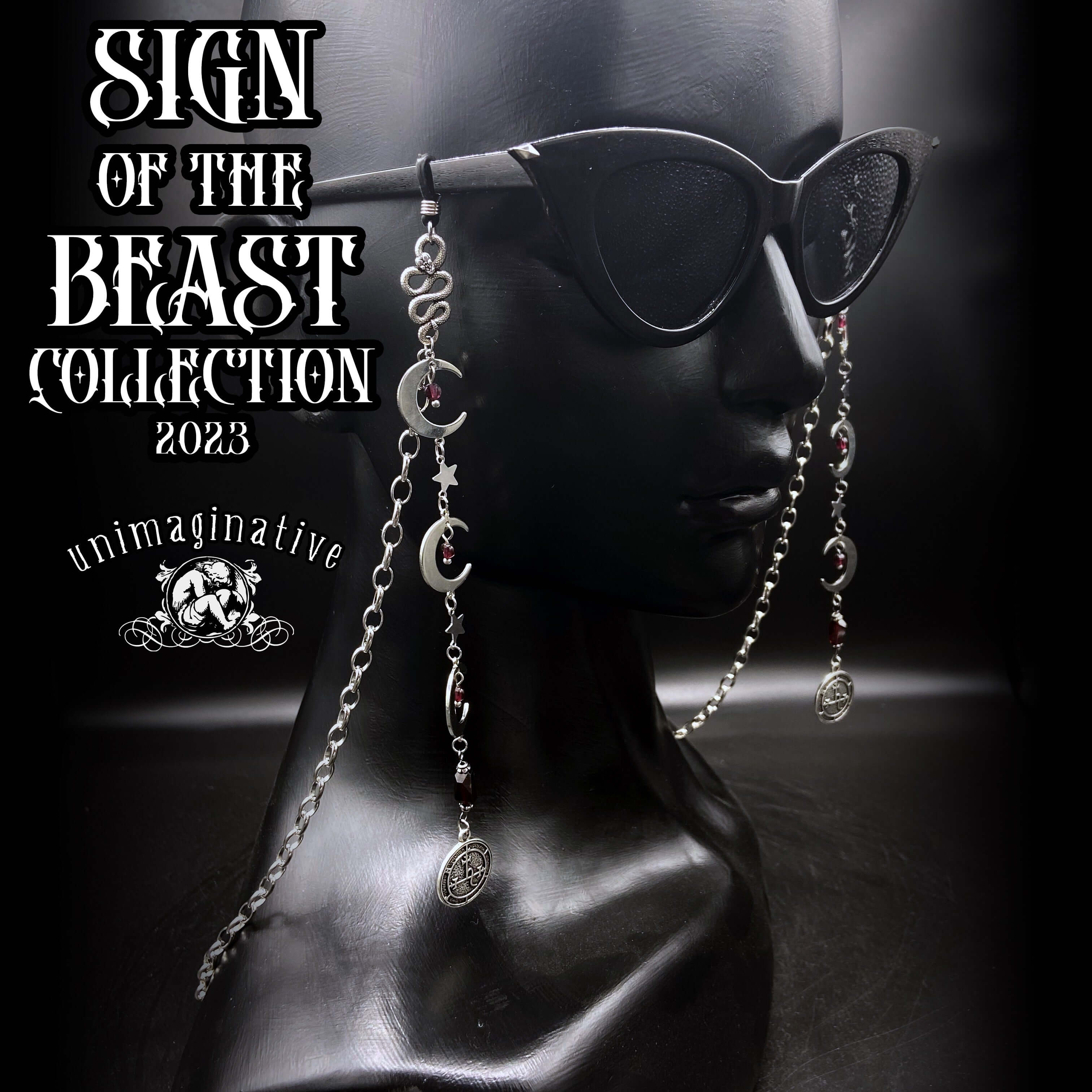 Chaîne de lunettes Witch Moon Goddess