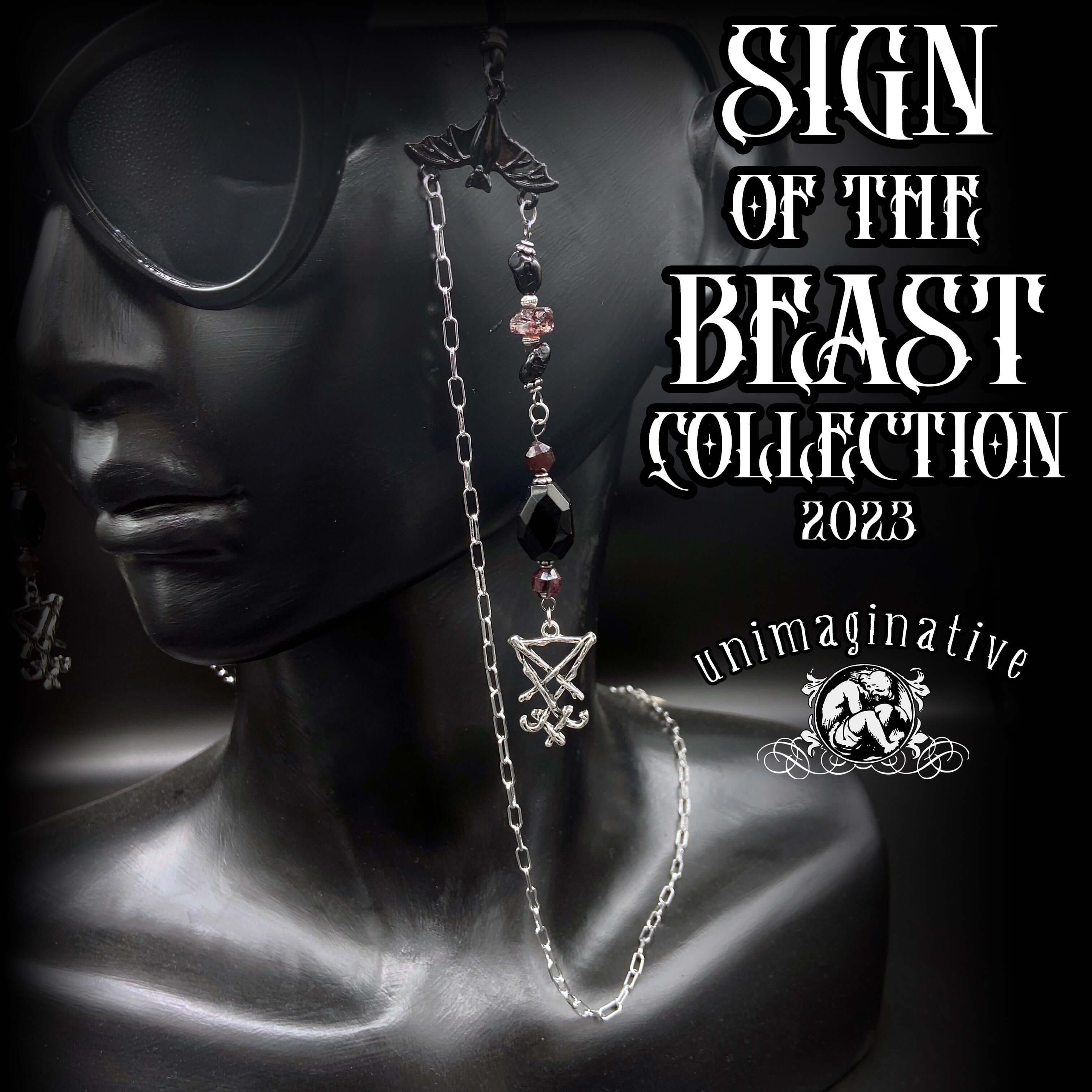 Devil Bats eyeglass chain
