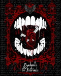 Eyeballs to Entrails Buffy fan art print by Charli Siebert, original Unimaginative artwork