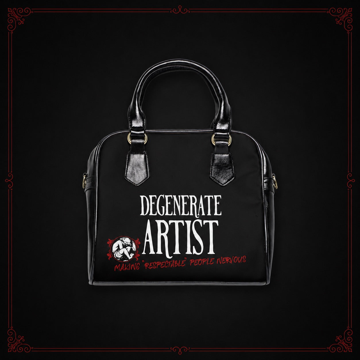 Degenerate Artist Shoulder Handbag