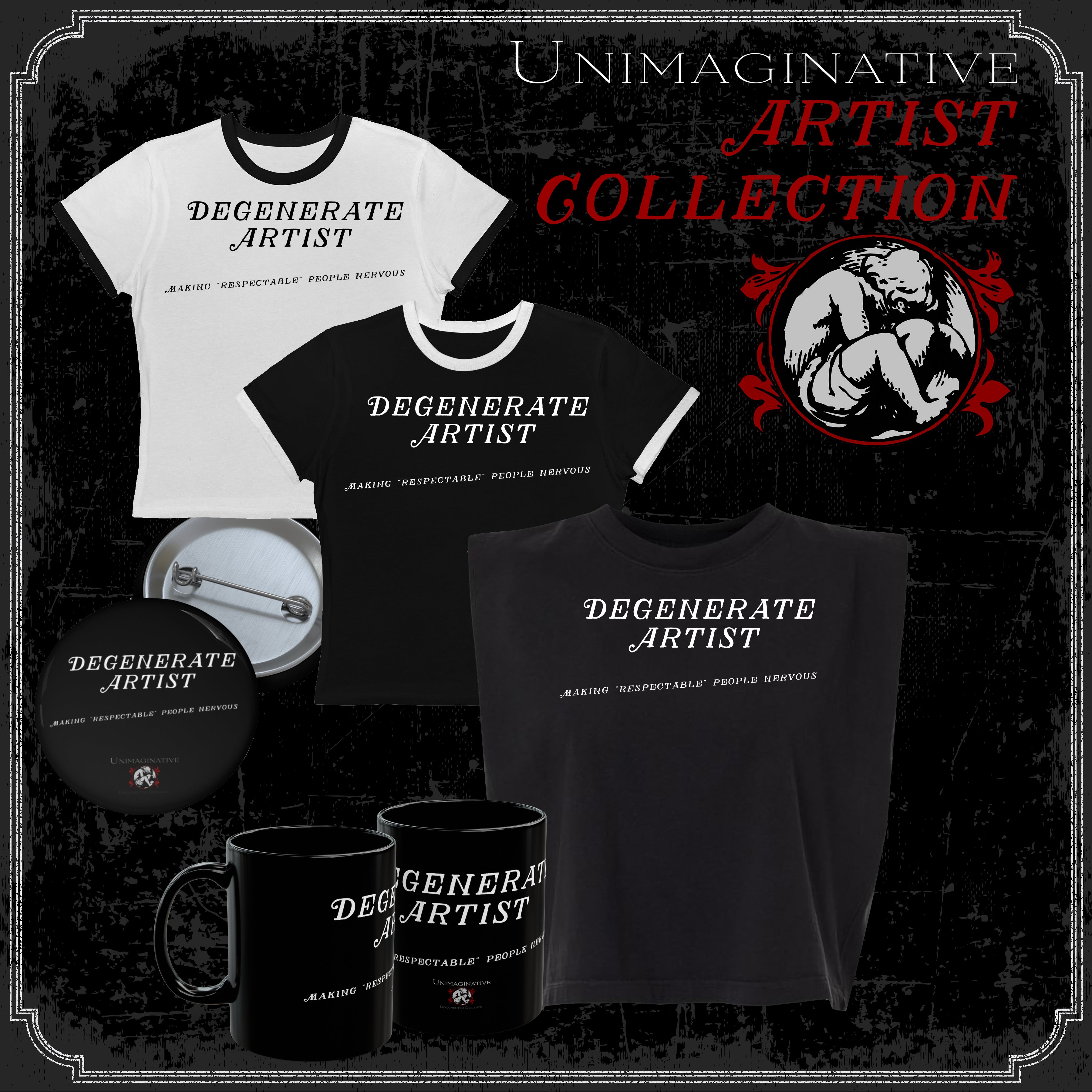 Degenerate Artist Muscle Tee
