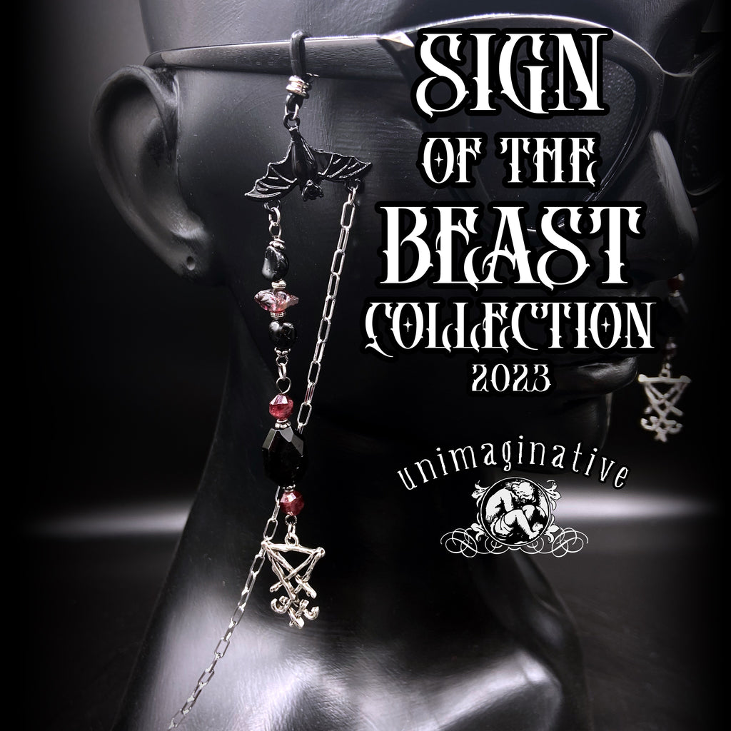 Devil Bats eyeglass chain