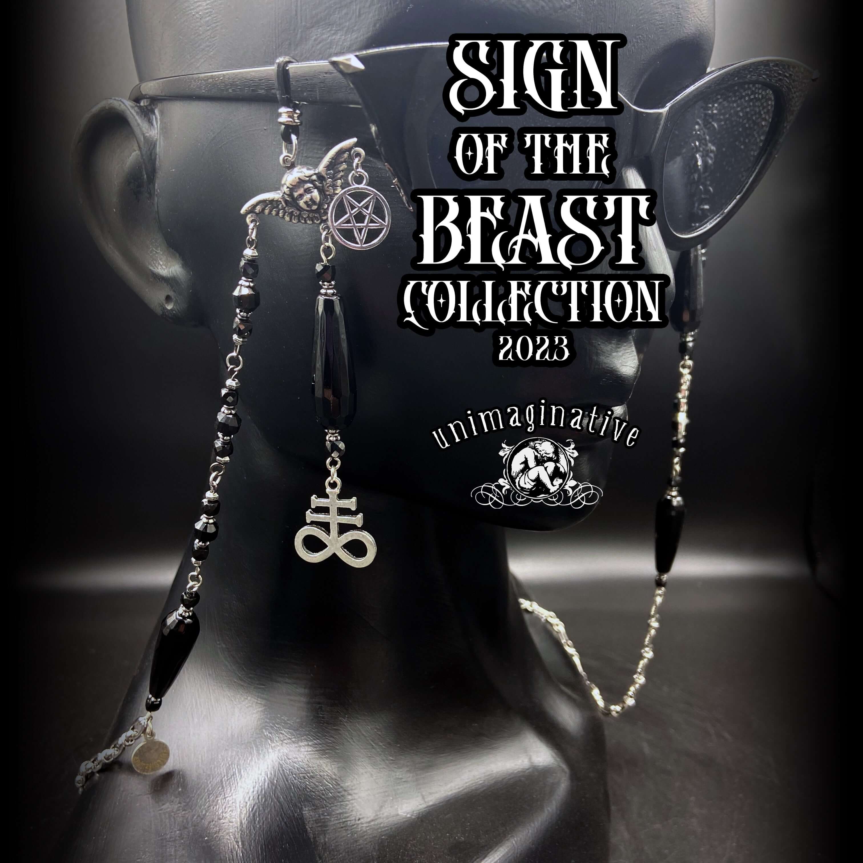 天使與惡魔眼鏡鏈