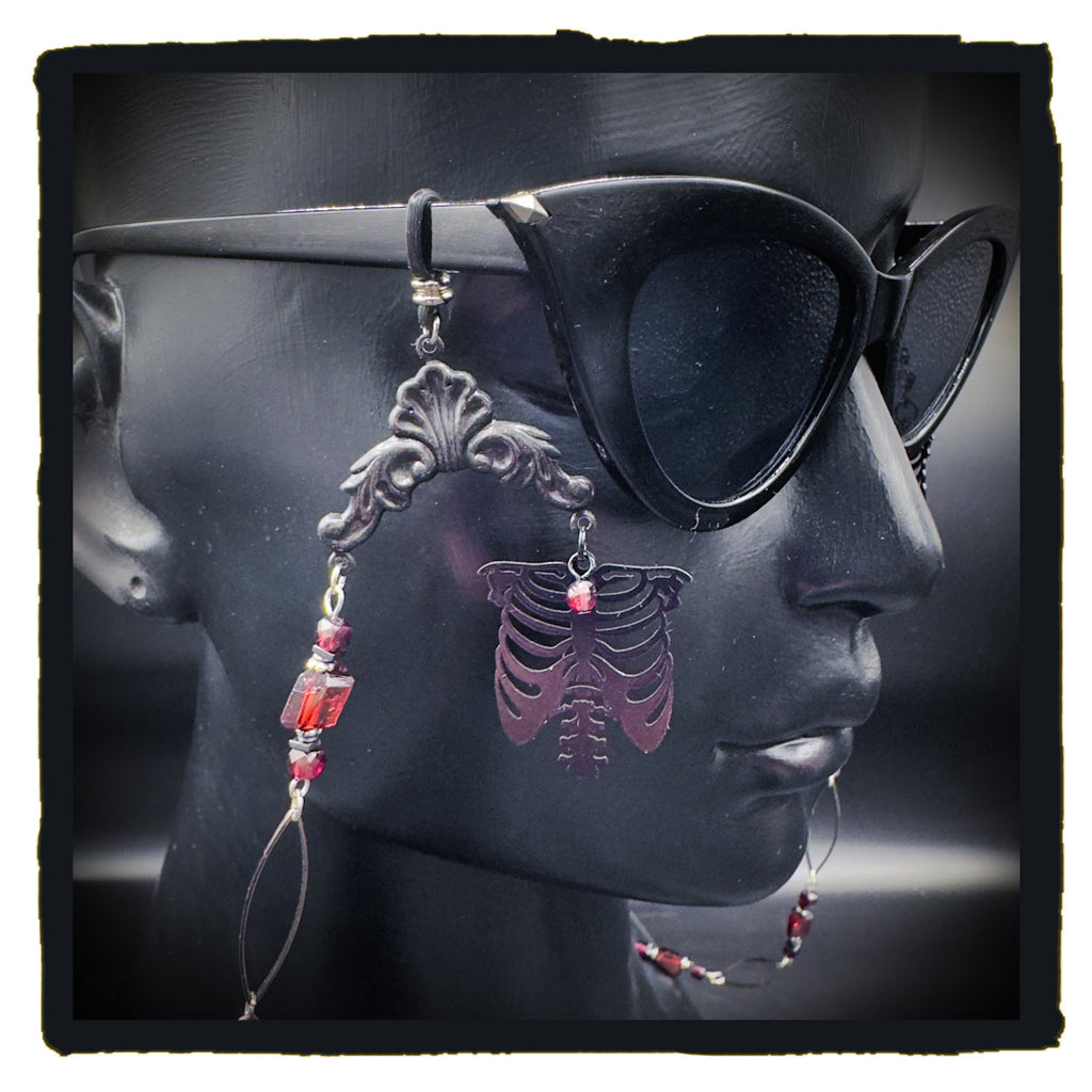 The Garnet in My Chest eyewear chain