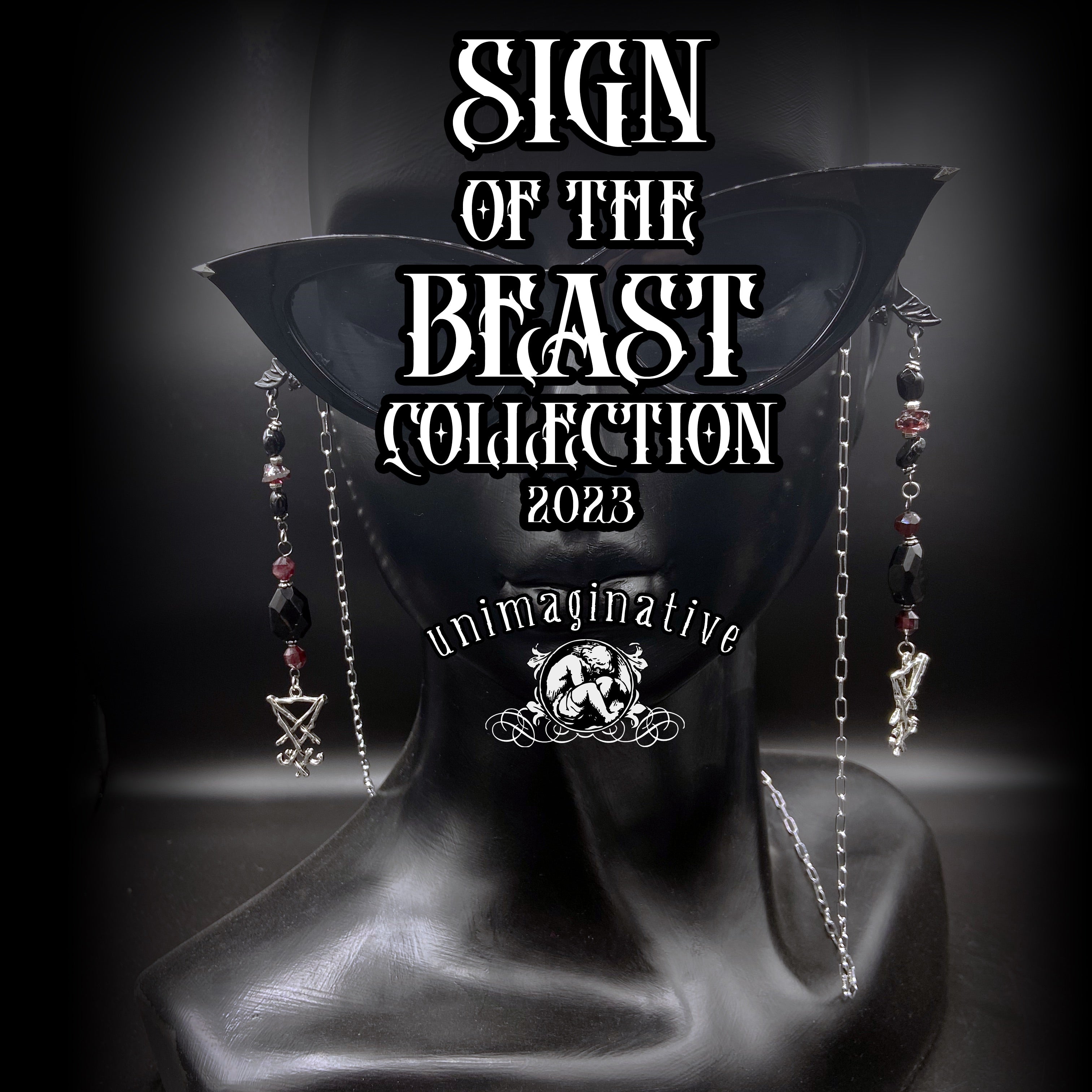 Devil Bats eyeglass chain
