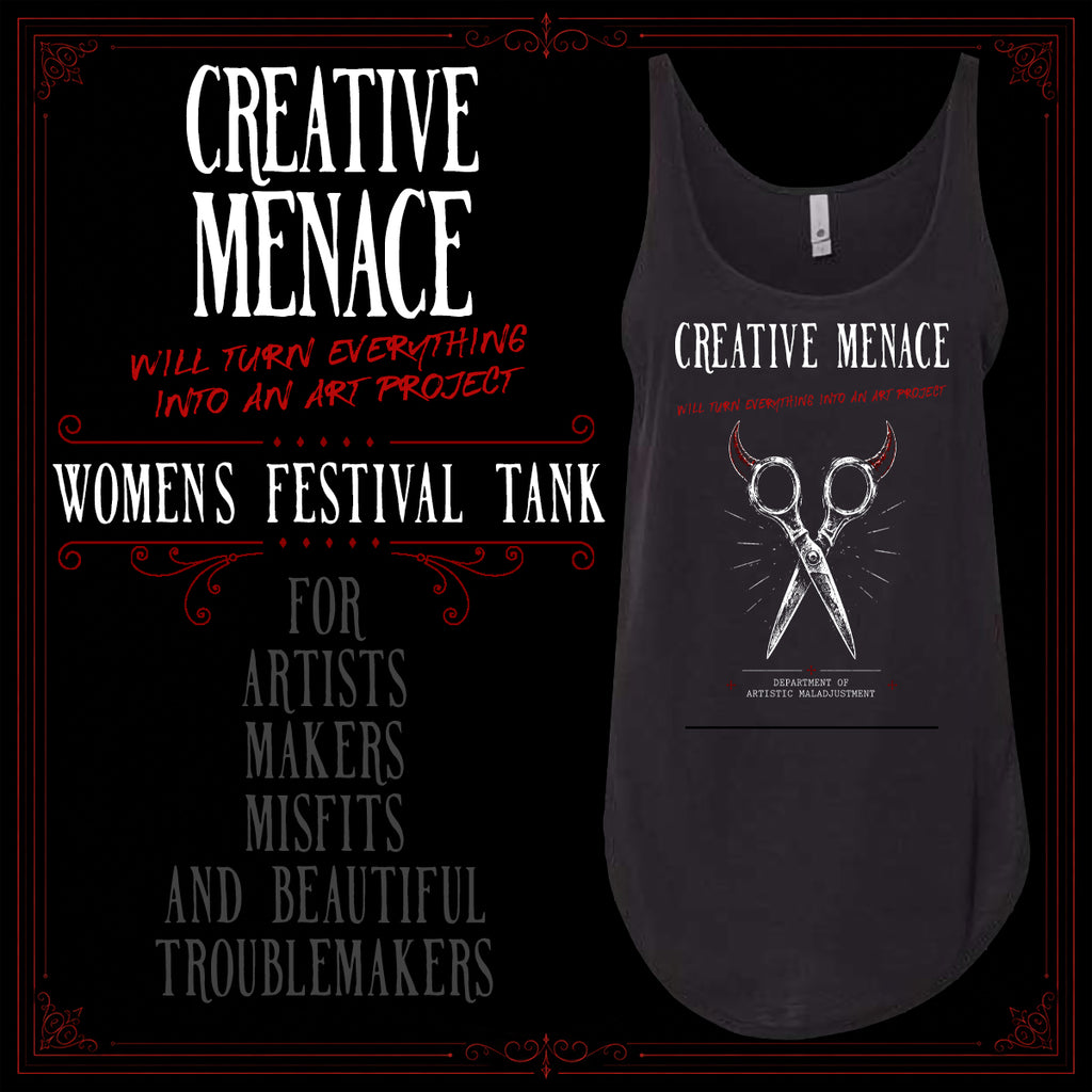 Creative Menace Women's Festival Tank