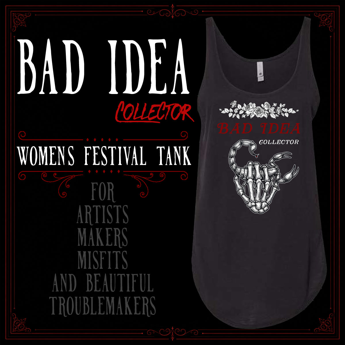 Bad Idea Collector Vol. 2 Women's Festival Tank