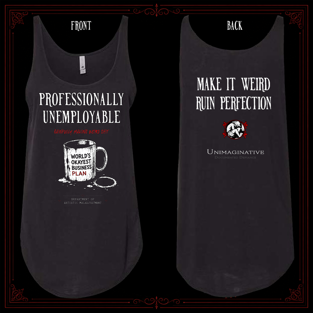 Professionally Unemployable Women's Festival Tank