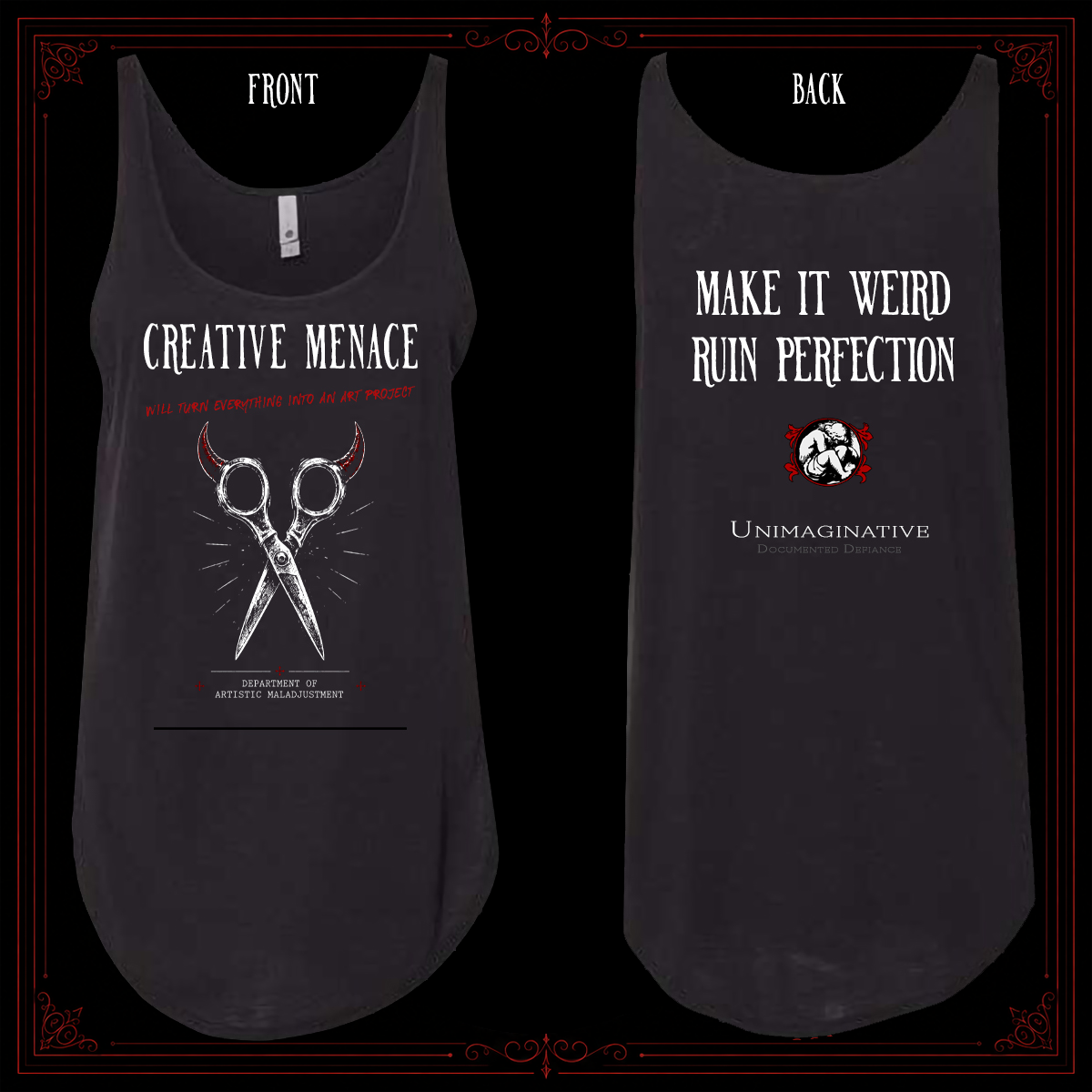 Creative Menace Women's Festival Tank