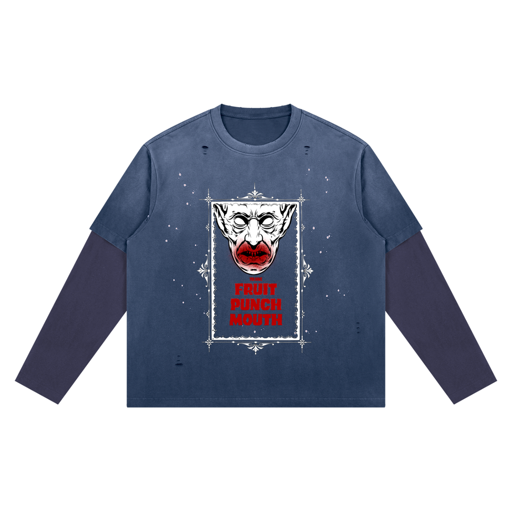 Additional product image of Unimaginative The Master vintage-wash long-sleeve tee
