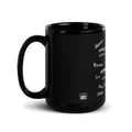 GARBAGE PEOPLE Black Glossy Mug