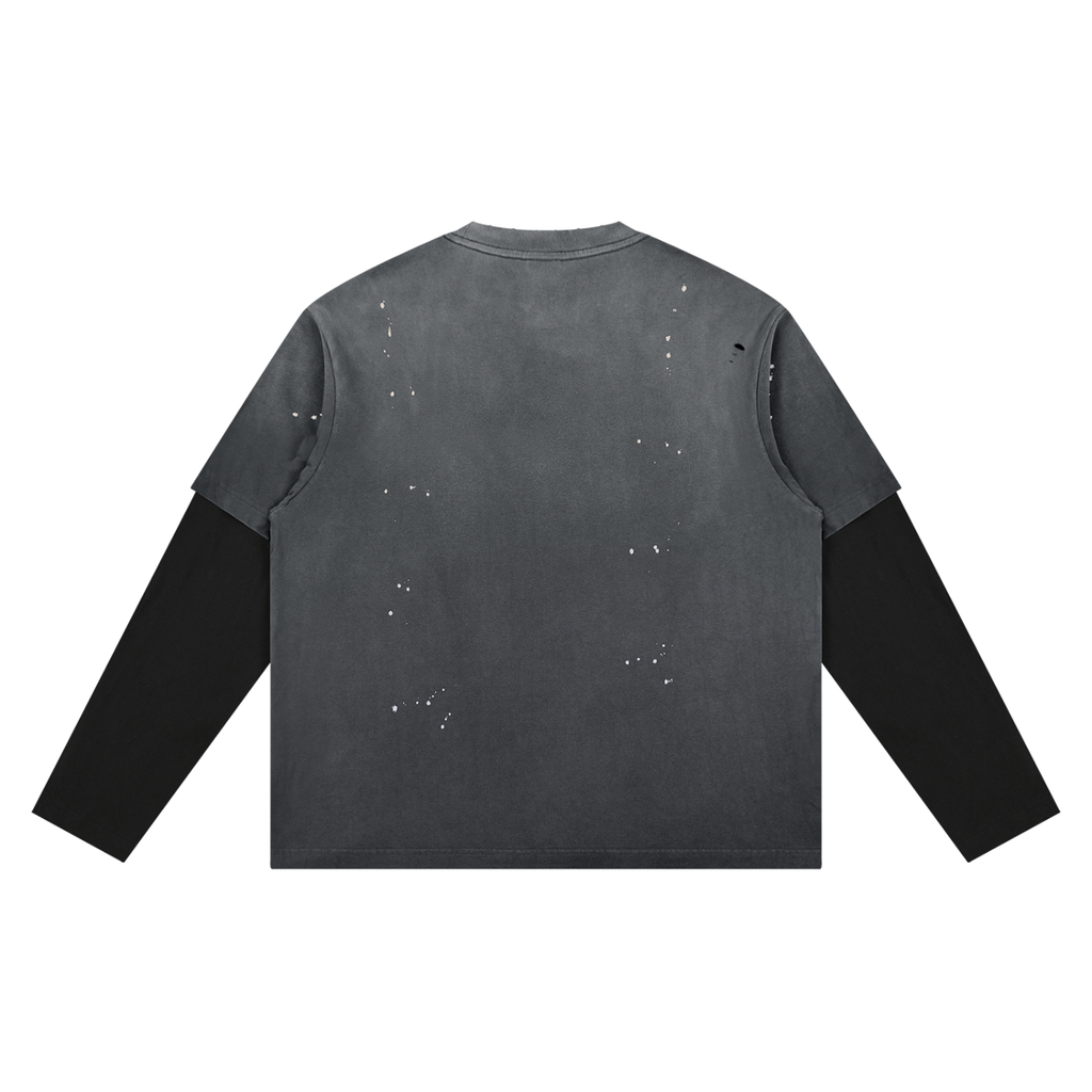 Additional product image of Unimaginative Once More vintage-wash long-sleeve tee