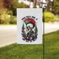 Punk AF Xmas garden flag by Unimaginative