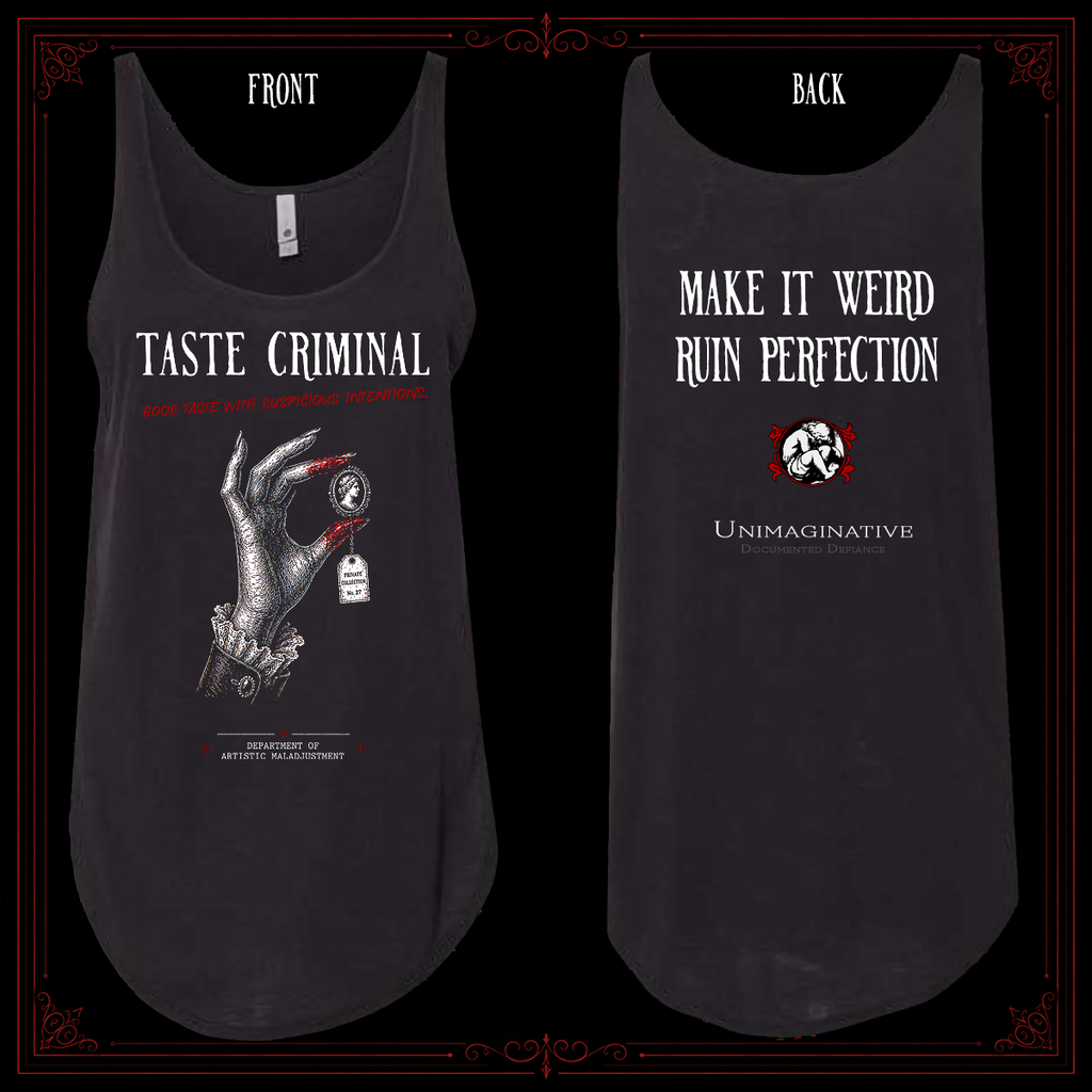 Taste Criminal Women's Festival Tank