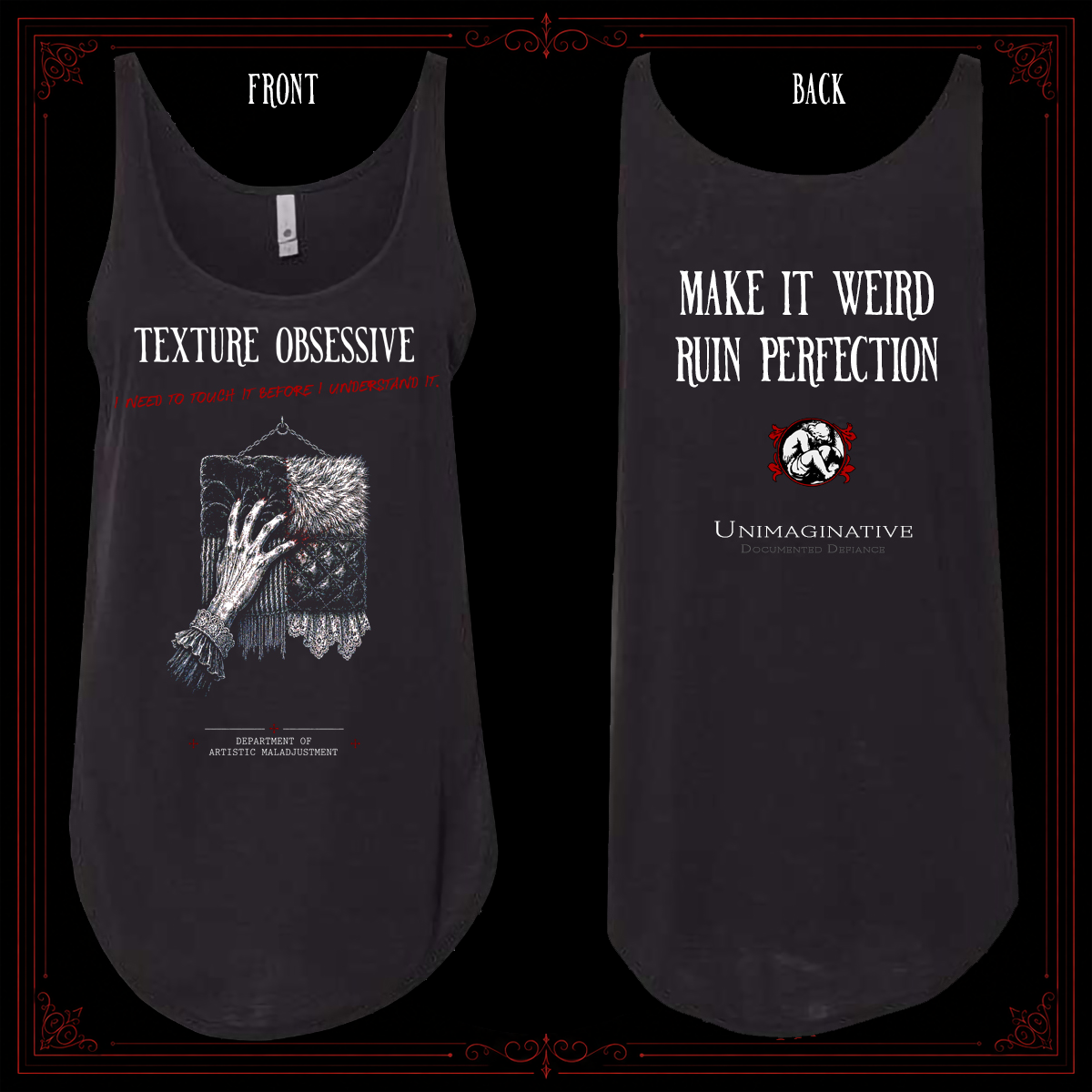 Texture Obsessive Women's Festival Tank
