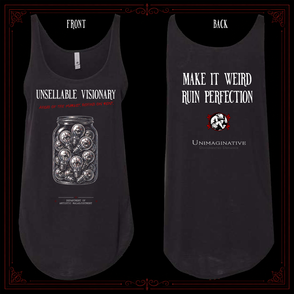 Unsellable Visionary Women's Festival Tank