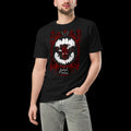 Eyeballs to Entrails Buffy fan art unisex T-shirt in black, front product image
