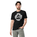 Smile If You Masturbated Today unisex premium T-shirt in black, front view