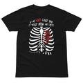 With Feeling Buffy fan art unisex T-shirt in black, front product image