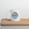 Smile If You Masturbated Today white coffee mug, 11 oz lifestyle mockup